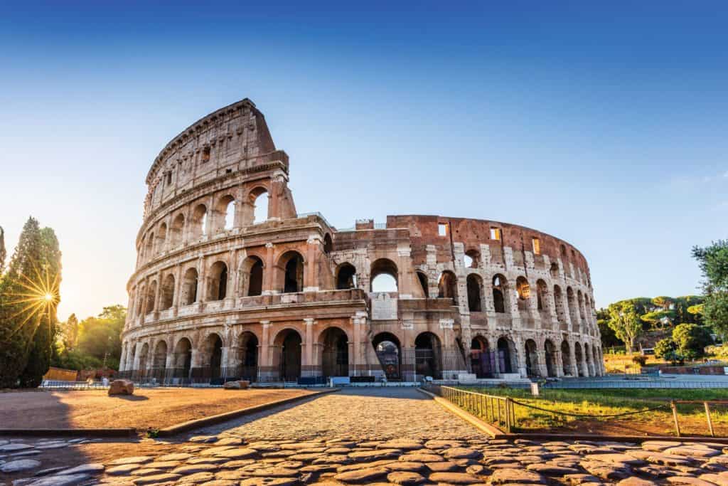 Colosseum rome italy