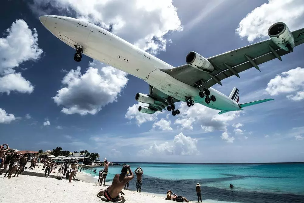 Flugzeuglandestrand