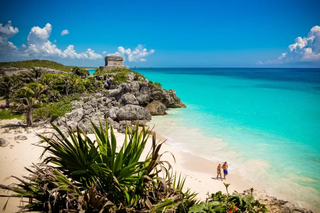 Tepi pantai Cancun