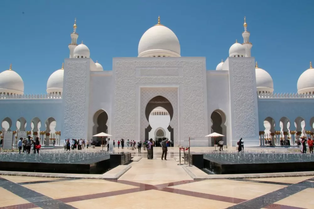 white mosque